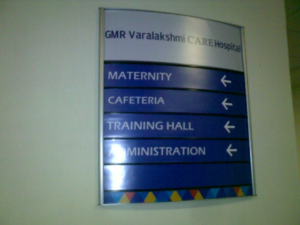 Hospital Sign Boards Hyderabad