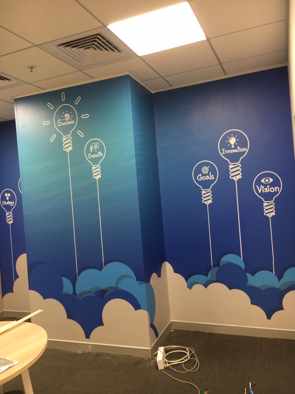 Internal Signage Project for Coupa Software | AAA Business Solutions