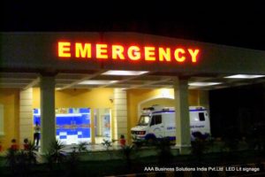 Hospital LED Signage Hyderabad